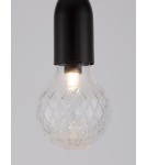 Lampy wiszące - Luces Exclusivas BANI Wisząca Nowoczesna czarny 1xG9 max 6W LE42714 - produkt 3