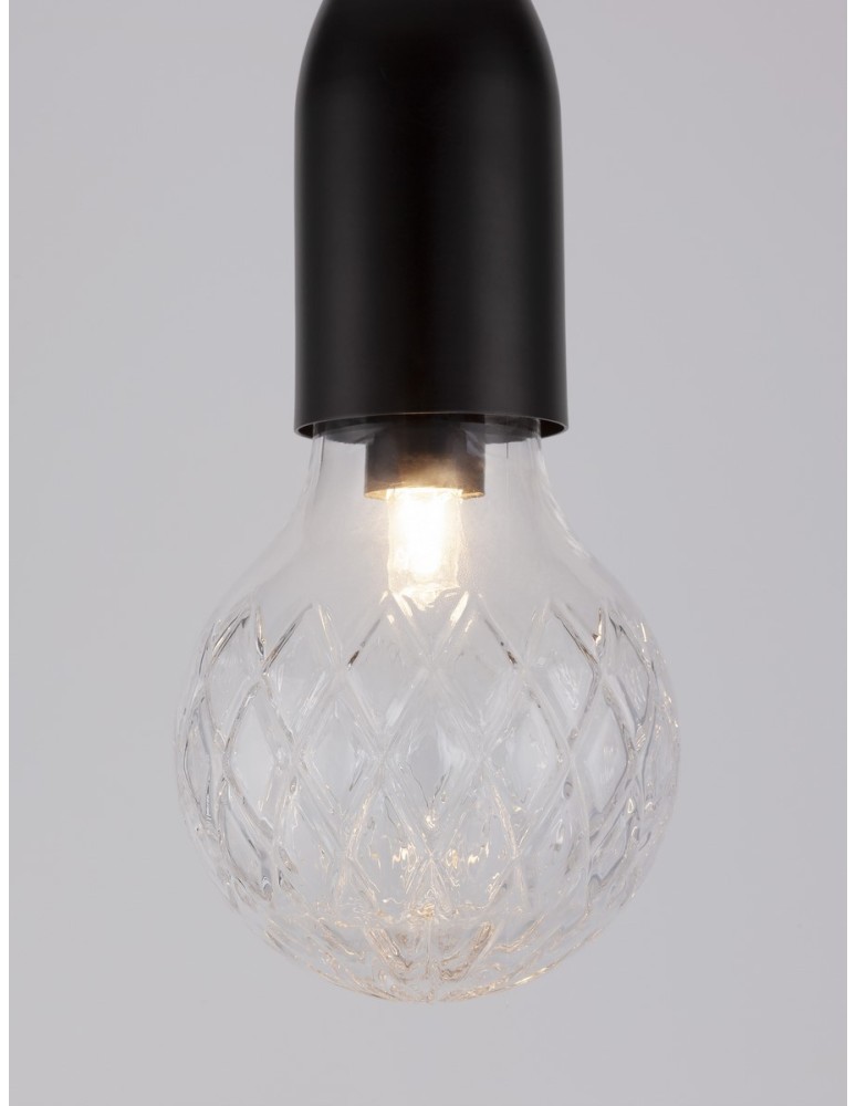 Luces Exclusivas BANI Wisząca Nowoczesna czarny 1xG9 max 6W LE42714