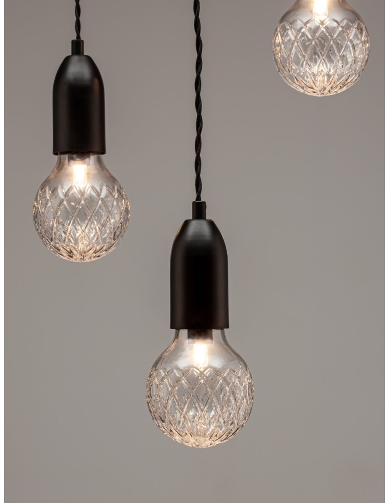 Luces Exclusivas BANI Wisząca Nowoczesna czarny 3xG9 max 6W LE42715
