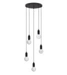 Lampy wiszące - Luces Exclusivas BANI Wisząca Nowoczesna czarny 5xG9 max 6W LE42717 - produkt 1