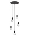 Luces Exclusivas BANI Wisząca Nowoczesna czarny 5xG9 max 6W LE42717