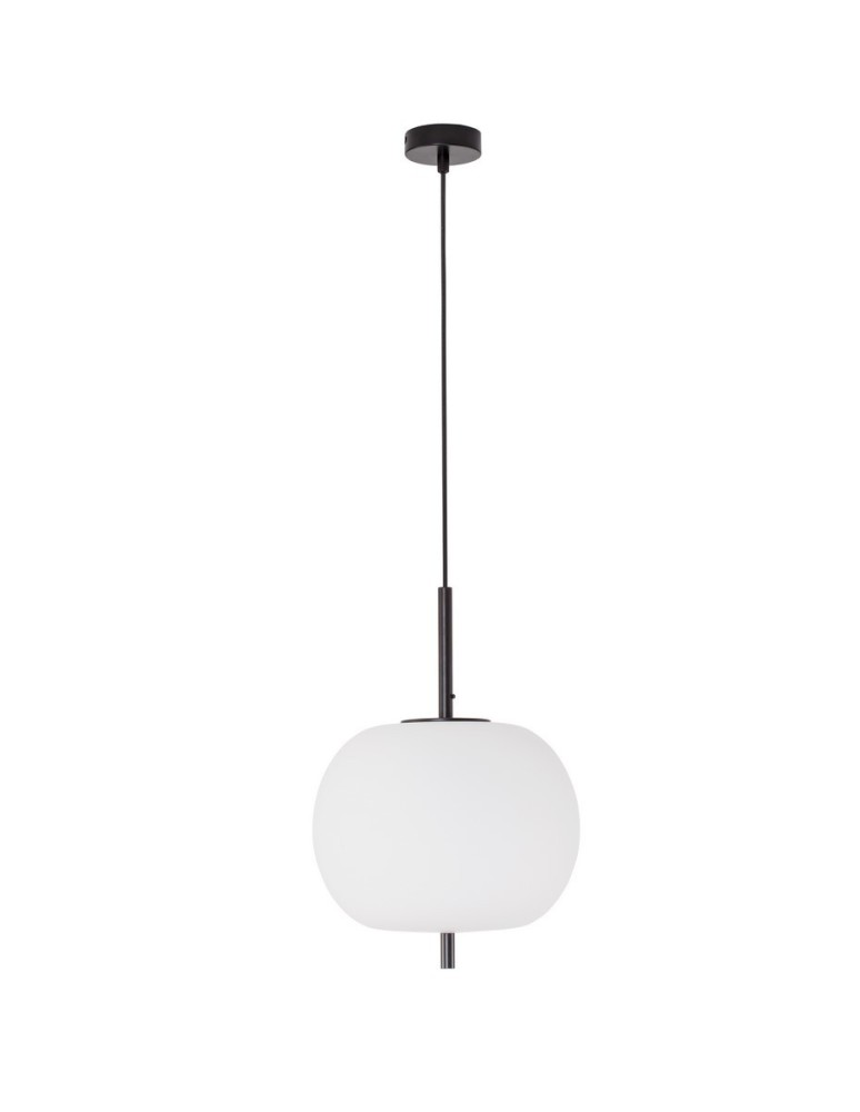 Lampy wiszące pojedyncze - Luces Exclusivas MARC Wisząca Nowoczesna czarny 1xE27 max 12W LE42718 - produkt kolory-swiatla.pl 1