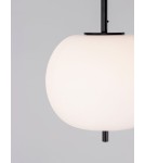 Lampy wiszące pojedyncze - Luces Exclusivas MARC Wisząca Nowoczesna czarny 1xE27 max 12W LE42718 - product 4