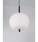 Lampy wiszące pojedyncze - Luces Exclusivas MARC Wisząca Nowoczesna czarny 1xE27 max 12W LE42718 - product 5