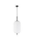 Lampy wiszące pojedyncze - Luces Exclusivas MARC Wisząca Nowoczesna czarny 1xE27 max 12W LE42719 - produkt 1