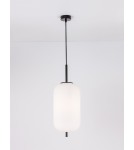 Lampy wiszące pojedyncze - Luces Exclusivas MARC Wisząca Nowoczesna czarny 1xE27 max 12W LE42719 - produkt 3