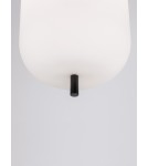 Lampy wiszące pojedyncze - Luces Exclusivas MARC Wisząca Nowoczesna czarny 1xE27 max 12W LE42719 - produkt 5