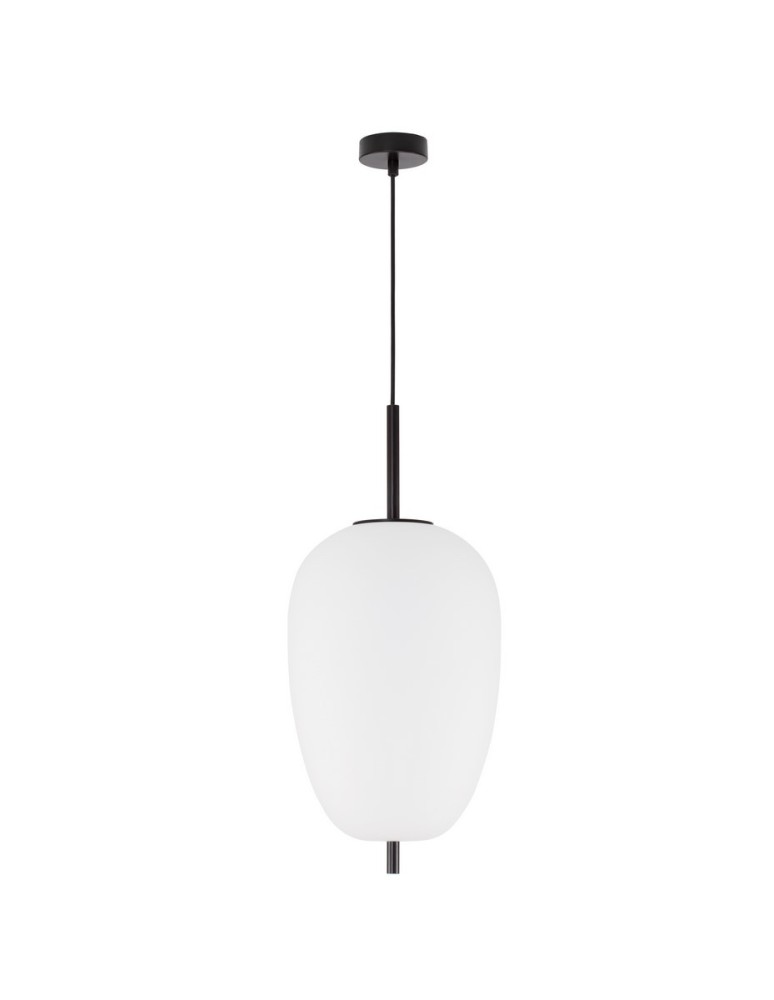 Lampy wiszące pojedyncze - Luces Exclusivas MARC Wisząca Nowoczesna czarny 1xE27 max 12W LE42720 - produkt kolory-swiatla.pl 1