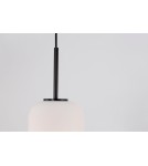 Lampy wiszące - Luces Exclusivas MARC Wisząca Nowoczesna czarny 1xE14 max 5W LE42722 - product 3