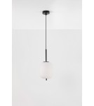 Lampy wiszące - Luces Exclusivas MARC Wisząca Nowoczesna czarny 1xE14 max 5W LE42722 - product 4