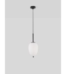 Lampy wiszące - Luces Exclusivas MARC Wisząca Nowoczesna czarny 1xE14 max 5W LE42723 - product 3