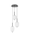 Luces Exclusivas MARC Wisząca Nowoczesna czarny 3xE14 max 5W LE42724
