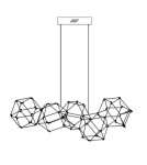 Lampy wiszące - Luces Exclusivas ASIS Wisząca Nowoczesna złoty i odcienie złota 1xLED max 21,6W 3000K LE42726 - product 5