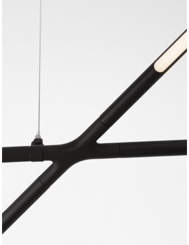 Luces Exclusivas BELL Wisząca Nowoczesna czarny 1xLED max 30W 3000K LE42728 - produkt 2