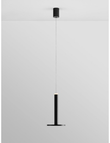 Luces Exclusivas ESQUEL Wisząca Nowoczesna czarny 1xLED max 11W 3000K LE42735 - produkt 2