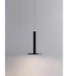 Lampy wiszące - Luces Exclusivas ESQUEL Wisząca Nowoczesna czarny 1xLED max 11W 3000K LE42735 - produkt 5