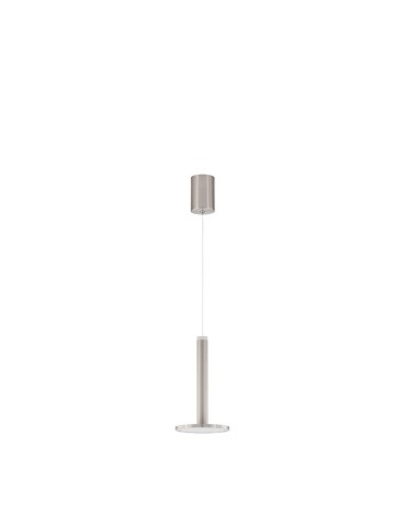 Luces Exclusivas ESQUEL Wisząca Nowoczesna srebrny i odcienie srebra 1xLED max 11W 3000K LE42736
