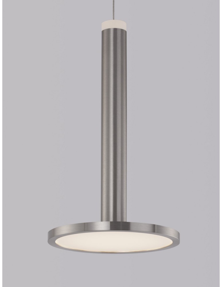 Luces Exclusivas ESQUEL Wisząca Nowoczesna srebrny i odcienie srebra 1xLED max 11W 3000K LE42736