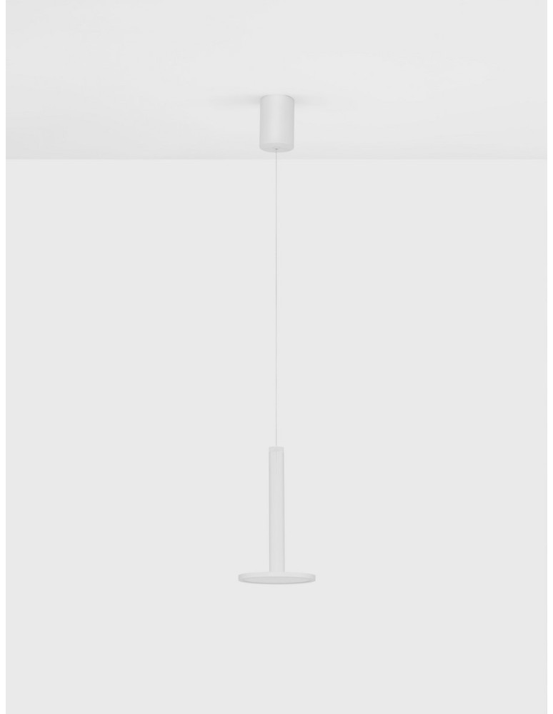 Luces Exclusivas ESQUEL Wisząca Nowoczesna biały 1xLED max 11W 3000K LE42737