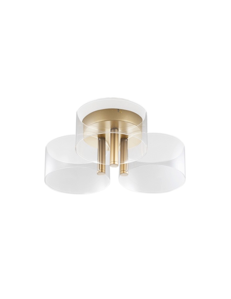Lampy sufitowe - Luces Exclusivas TUNAS Sufitowa Nowoczesna złoty i odcienie złota 1xLED max 20,5W 3000K LE42741 - produkt kolory-swiatla.pl 1