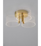 Lampy sufitowe - Luces Exclusivas TUNAS Sufitowa Nowoczesna złoty i odcienie złota 1xLED max 20,5W 3000K LE42741 - product 2