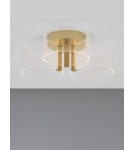 Lampy sufitowe - Luces Exclusivas TUNAS Sufitowa Nowoczesna złoty i odcienie złota 1xLED max 20,5W 3000K LE42741 - product 3