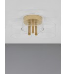 Lampy sufitowe - Luces Exclusivas TUNAS Sufitowa Nowoczesna złoty i odcienie złota 1xLED max 20,5W 3000K LE42741 - product 4