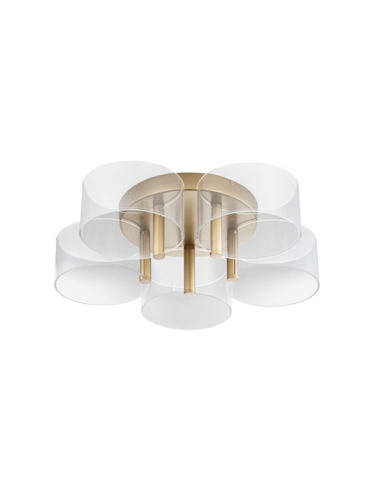 Luces Exclusivas TUNAS Sufitowa Nowoczesna złoty i odcienie złota 1xLED max 28W 3000K LE42742