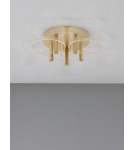 Lampy sufitowe - Luces Exclusivas TUNAS Sufitowa Nowoczesna złoty i odcienie złota 1xLED max 28W 3000K LE42742 - produkt 3