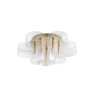 Lampy sufitowe - Luces Exclusivas TUNAS Sufitowa Nowoczesna złoty i odcienie złota 1xLED max 41W 3000K LE42743 - produkt 1