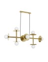 Luces Exclusivas URUAPAN Wisząca Nowoczesna złoty i odcienie złota 8xG9 max 40W LE42890 Luces Exclusivas URUAPAN Wisząca Nowoczesna złoty i odcienie złota 8xG9 max 40W LE42890