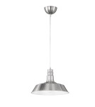 Lampy wiszące pojedyncze - RL WILL Wisząca Nowoczesna 1xE27 max 60W Nikiel Mat R30421007 - product 1