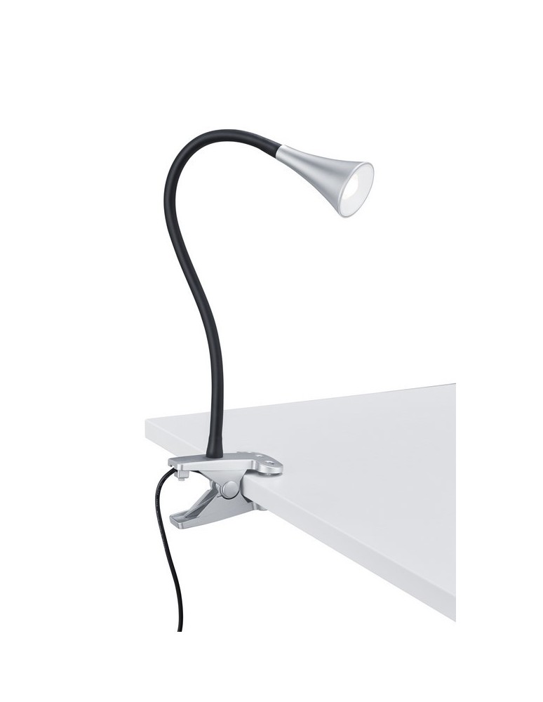 Lampki biurkowe - RL VIPER Biurkowa 1xLED max 3W 3000K Tytanowy R22398187 - produkt kolory-swiatla.pl 1