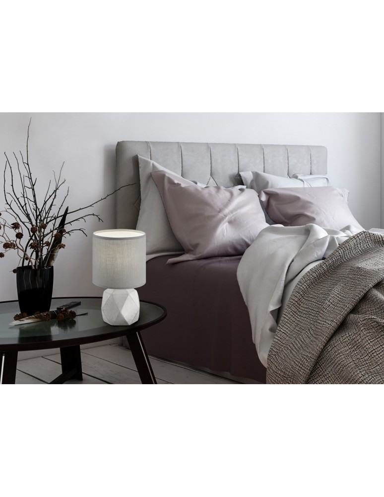 Lampki nocne - RL PIKE Stołowa 1xE14 max 40W Kolor Betonu R50831087 - product kolory-swiatla.pl 2