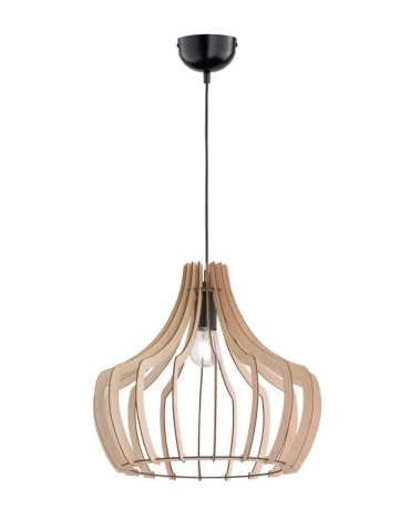 RL WOOD Wisząca Nowoczesna 1xE27 max 60W Kolor Drewna R30253830