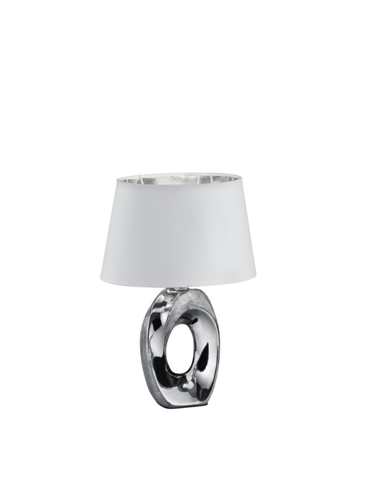Lampy stołowe z abażurem - RL TABA Stołowa 1xE14 max 40W Srebrny R50511089 - produkt kolory-swiatla.pl 1