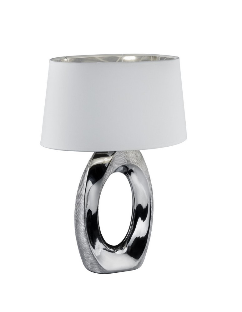 Lampy stołowe z abażurem - RL TABA Stołowa 1xE27 max 60W Srebrny R50521089 - produkt kolory-swiatla.pl 1