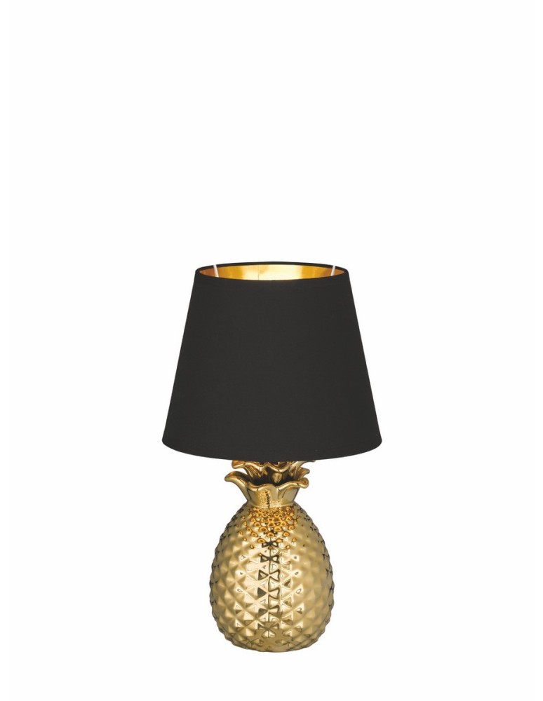 Lampy stołowe z abażurem - RL PINEAPPLE Stołowa 1xE14 max 40W Złoty R50421079 - produkt kolory-swiatla.pl 1