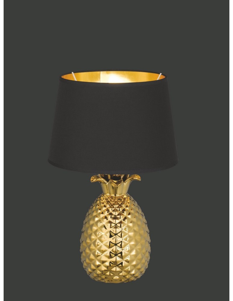 Lampy stołowe z abażurem - RL PINEAPPLE Stołowa 1xE27 max 60W Złoty R50431079 - product kolory-swiatla.pl 2