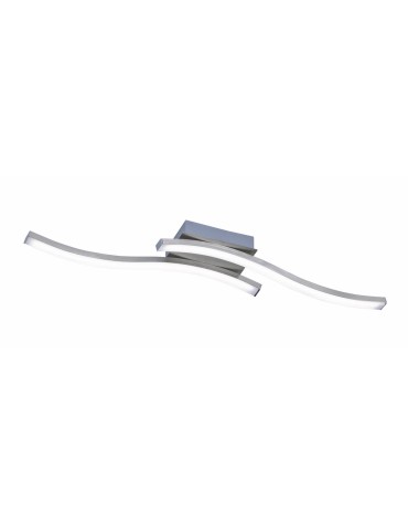 RL ROUTE Sufitowa Nowoczesna 2xLED max 5W 3000K Nikiel Mat R62472107