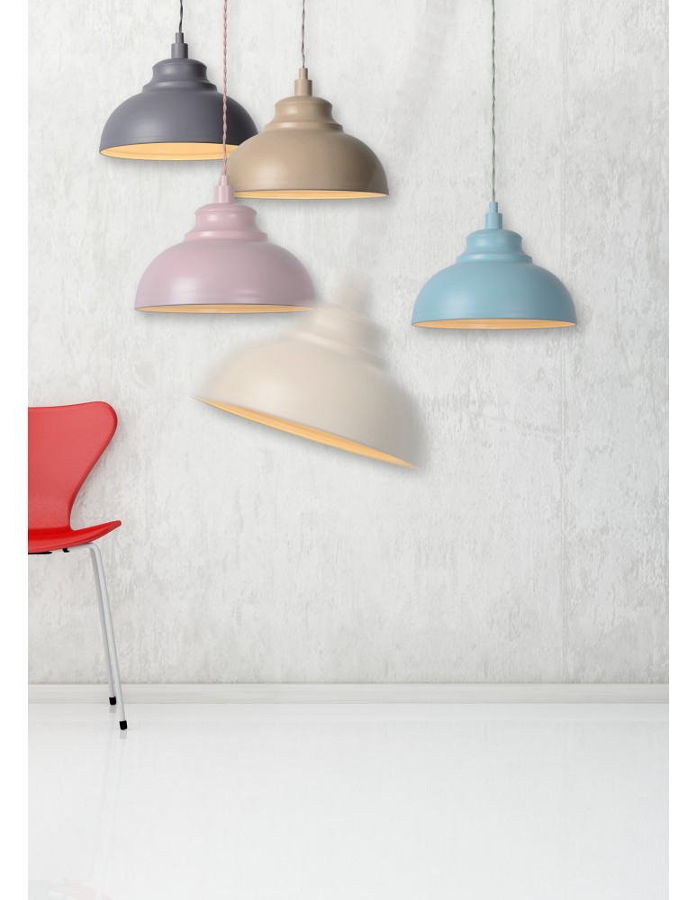 Lampy wiszące - Lucide ISLA Wisząca E14 D29 H22cm Cr 34400/29/38 - produkt kolory-swiatla.pl 4