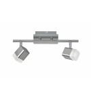 Lampy sufitowe reflektory - RL ROUBAIX Reflektor Sufitowy 2xLED max 4W 3000K Nikiel Mat R82152107 - produkt 1