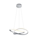 Lampy wiszące - RL COURSE Wisząca Nowoczesna 1xLED max 27W 3000K Nikiel Mat R32051107 - product 1