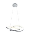 RL COURSE Wisząca Nowoczesna 1xLED max 27W 3000K Nikiel Mat R32051107