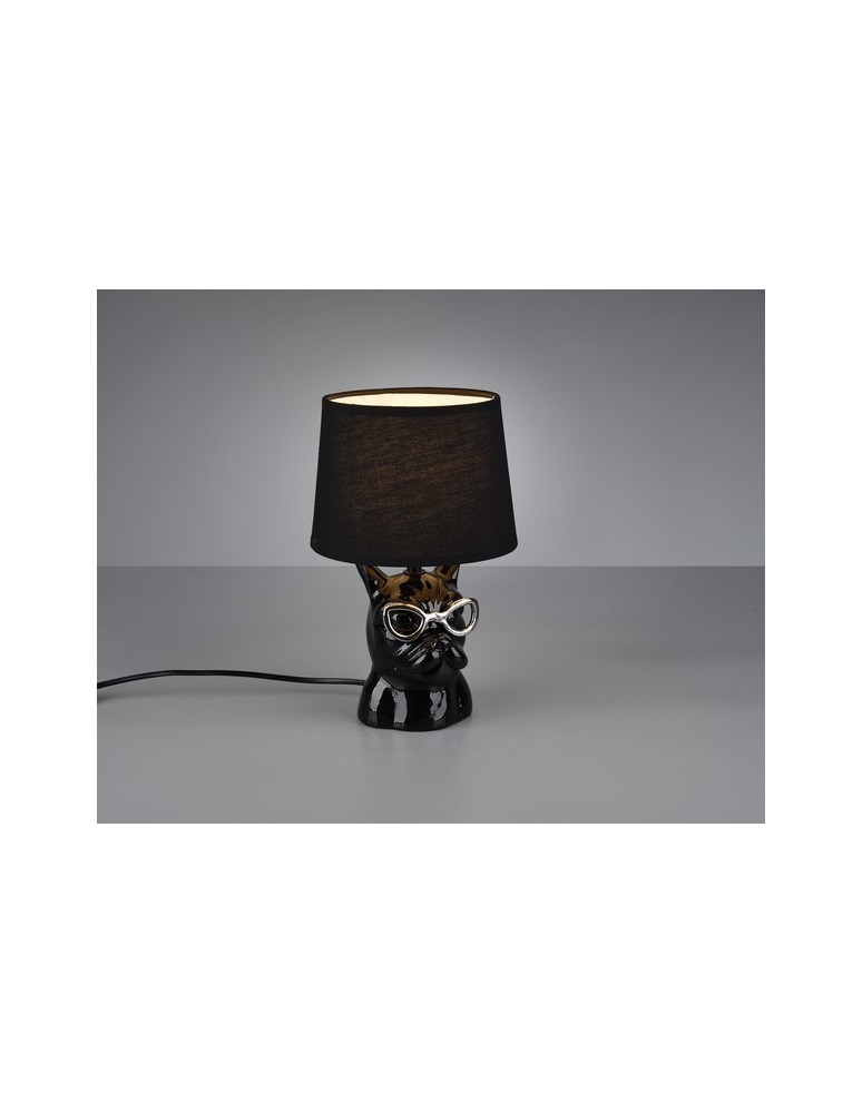 Lampy stołowe dekoracyjne - RL DOSY Stołowa 1xE14 max 40W Czarny R50231002 - produkt kolory-swiatla.pl 1