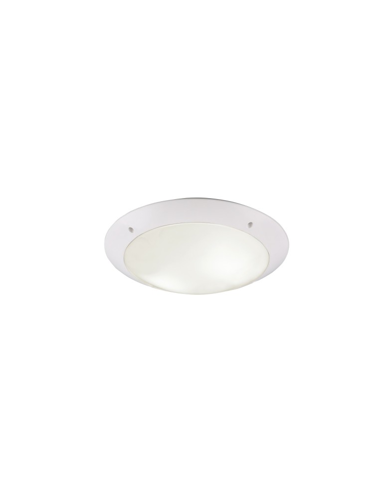 Lampy zewnętrzne sufitowe - RL CAMARO Zewnętrzna Sufitowa 2xE27 max 12W Biały Mat R60502031 - produkt kolory-swiatla.pl 1