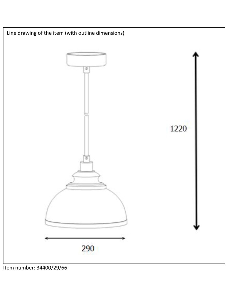 Lampy wiszące różowe - Lucide ISLA Wisząca E14 D29 H22cm Pi 34400/29/66 - produkt kolory-swiatla.pl 5