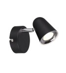 Kinkiety regulowane - RL TOULOUSE Reflektor Ścienny 1xLED max 3W 3000K Czarny Mat R82121132 - product 1