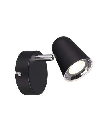 RL TOULOUSE Reflektor Ścienny 1xLED max 3W 3000K Czarny Mat R82121132