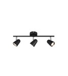 Lampy sufitowe reflektory - RL TOULOUSE Reflektor Sufitowy 3xLED max 3W 3000K Czarny Mat R82123132 - product 1